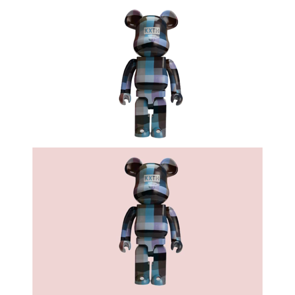 Дизайнерские игрушки BE@RBRICK x KITH 1000% THE PALETTE 70cm, kith 1000%