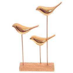 GAEM Фигурка декоративная "Птицы", L16 W5 H27 см