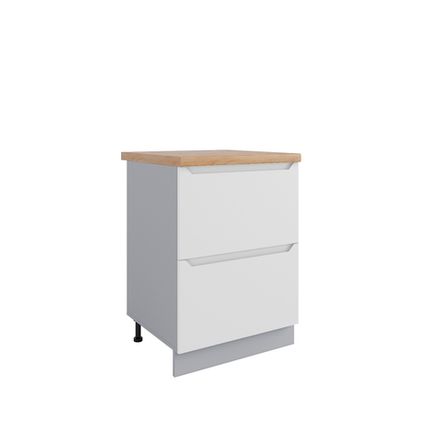 Кухня Модуль КМЯ 600 Тренто Белый эмалит