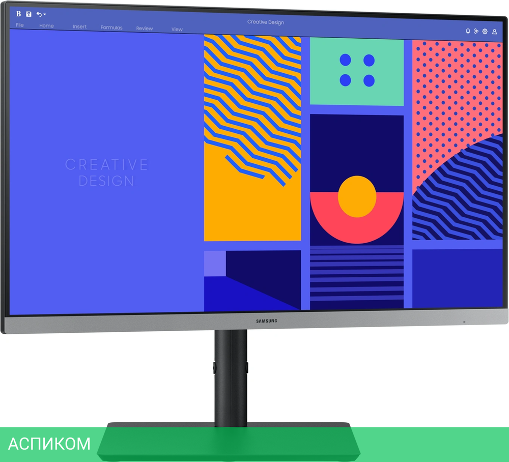 Монитор Samsung 24" Essential S4 S24C430GAIXCI
