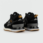 кроссовки New Balance 574 Mid Black / White Wmns Winter