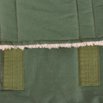 Попона с капюшоном LENNOX, A: 40 см B: 36-42 см C: 60-66 см, хлопок/флис/ПЭФ наполнитель, хаки, Flamingo