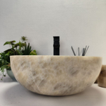 Раковина из оникса Bowl Grey TinLip BO-62927 40*40*15 44