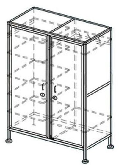 Шкаф для хозяйственного инвентаря ШКХ-2