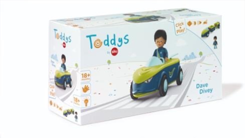 Машинка Toddys by Siku «Дэйв и Дайви»