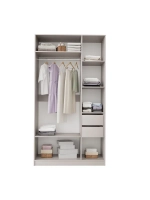 шкаф для одежды Чарли №25; 120х55х220 см; кашемир