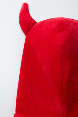 ZARA КОСТЮМ-НАКИДКА ДЕМОНА, КРАСНЫЙ