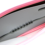 Папка 1 отделение, А4 330х230х70 мм, Alingar, пластик с пайетками, молния сверху