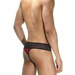 Мужские трусы тонги красные La Blinque LB15138