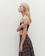 A-line Skirt Dark-Blue