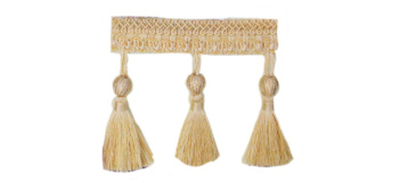 10007/19 Бахрома с кисточками и бубенчиками