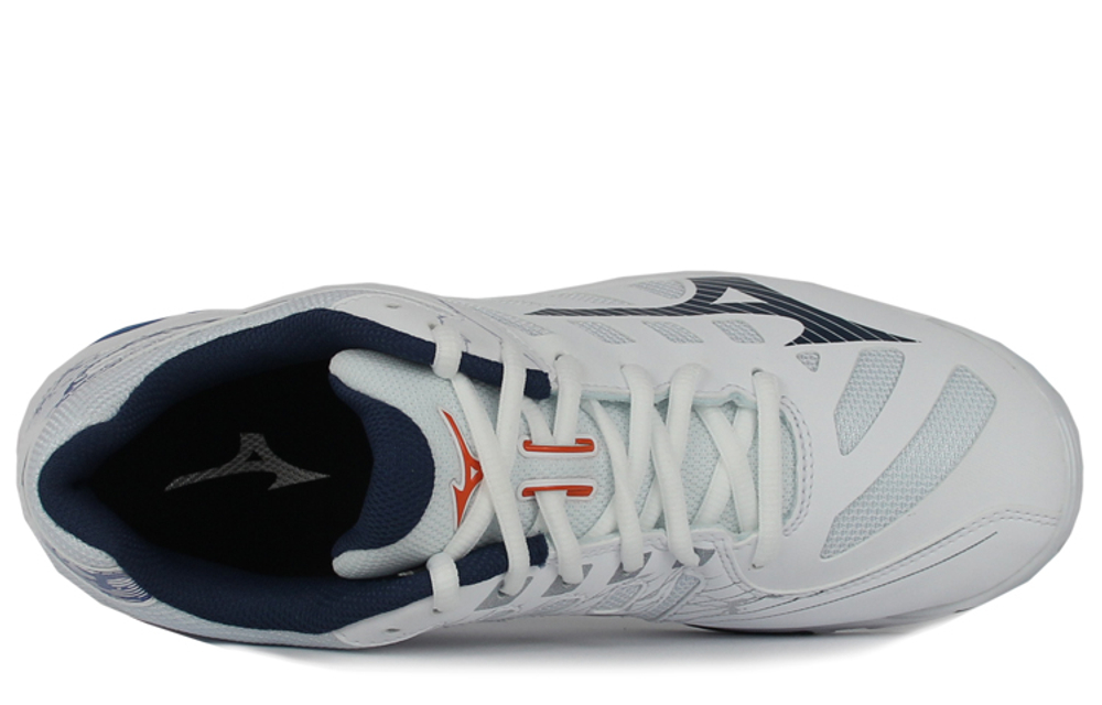 Wave Voltage Mizuno "White Navy Blue"