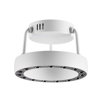359397 OVER NT24 278 белый Светильник накладной светодиодный IP20 LED 12W вниз/5W вверх 220V 1360Лм 3000K TURN