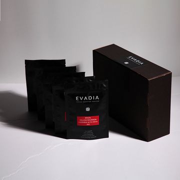 Кофе EvaDia БЕЗ КИСЛИНКИ ПОД МОЛОКО 6 видов кофе по250г