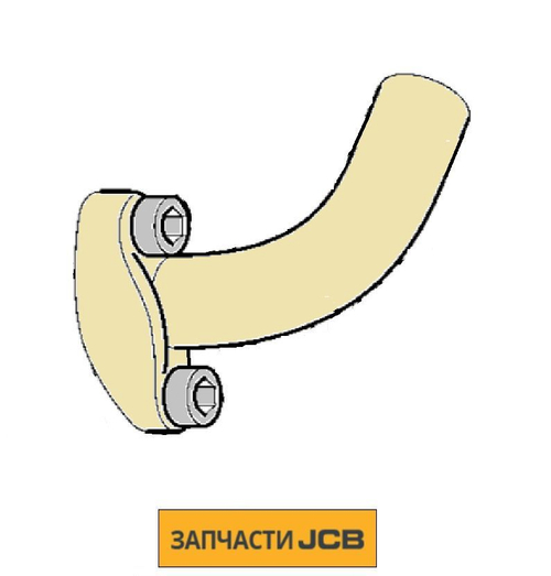Труба JCB 332/W3993