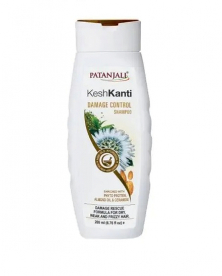 PATANJALI Kesh Kanti Damage Control Shampoo Шампунь для поврежденных волос Кеш Канти 200мл