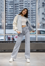 Джинсы Colorado 6907 трубы летние однотонные