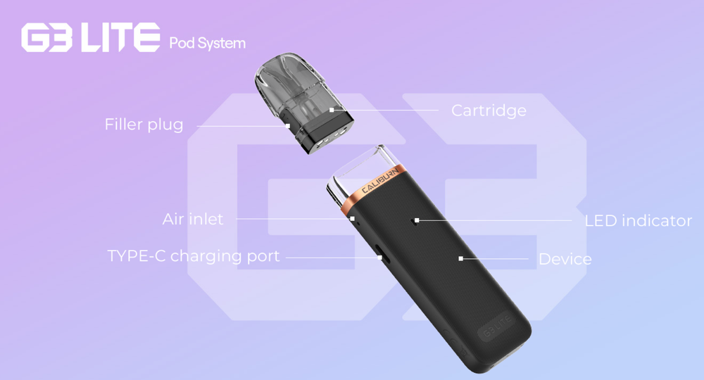 UWELL Caliburn G3 Lite 1200mAh Pod Kit