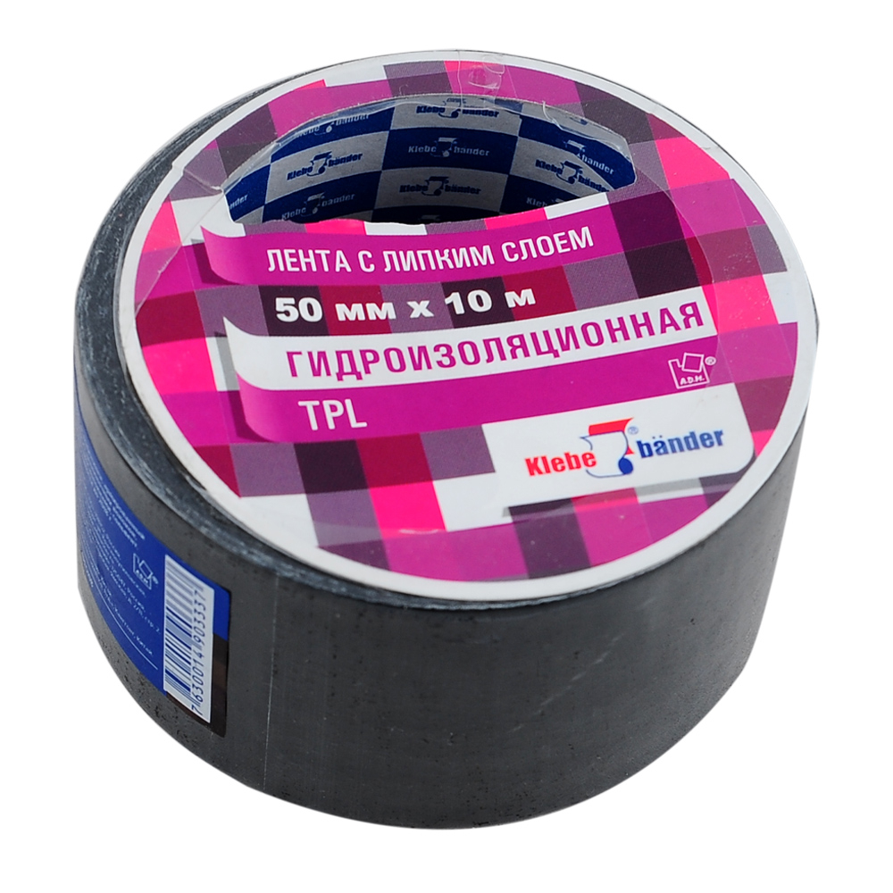 Лента д/герметизации TPL 50ммх10м черная Klebebander
