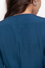 Платье на запахе "Вэнди" (морская волна) П7343 LT Collection