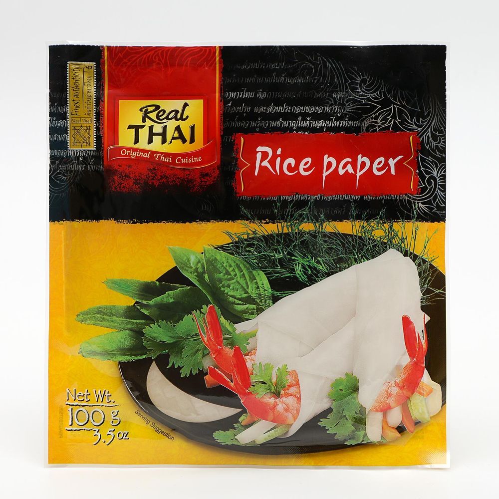 Бумага рисовая Real Thai, 16 см, 100 г.