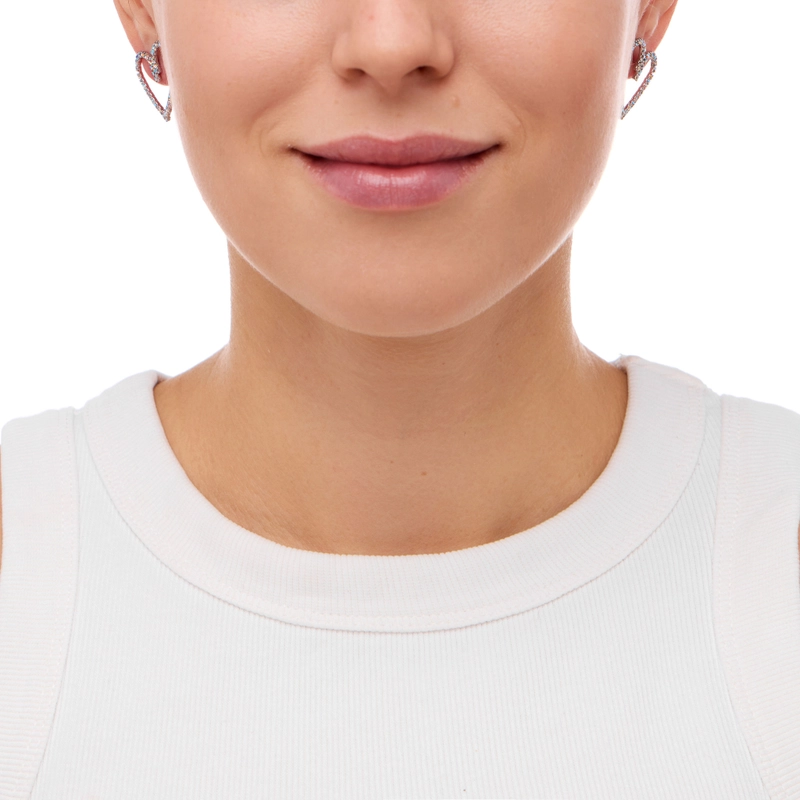 Серьги Сияющее Сердце