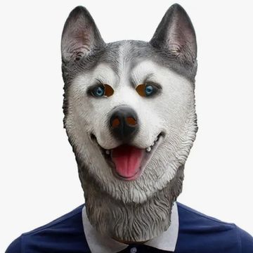 Маска волка карнавальная арт. 134