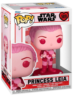 Фигурка Funko POP! Bobble Star Wars Valentines Princess Leia (589) 67613