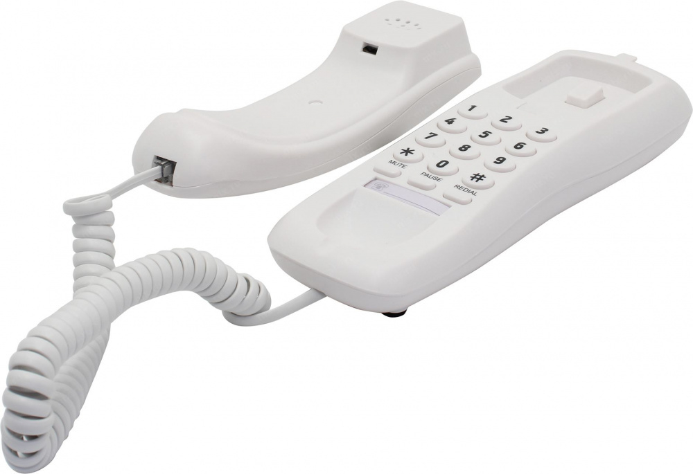 Проводной телефон BBK BKT-105 RU white