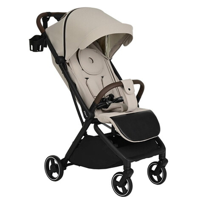 Детская прогулочная коляска Pituso Matrix PU Cappuccino New