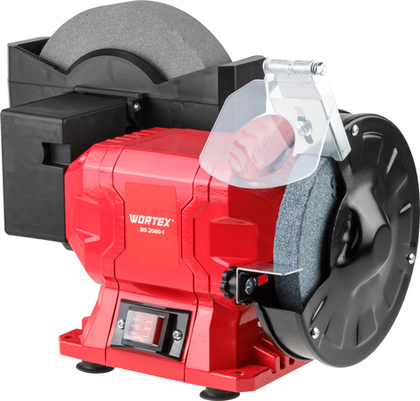 Станок точильный WORTEX BG 2060-1 в кор. 250 Вт, 150х20х32 мм 200х40х32 мм