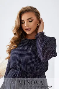 Платье 22-07-Синий Minova