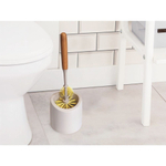 Ерш для туалета York, Бамбук ЭКО, напол, с подставкой, полипропилен, 064090