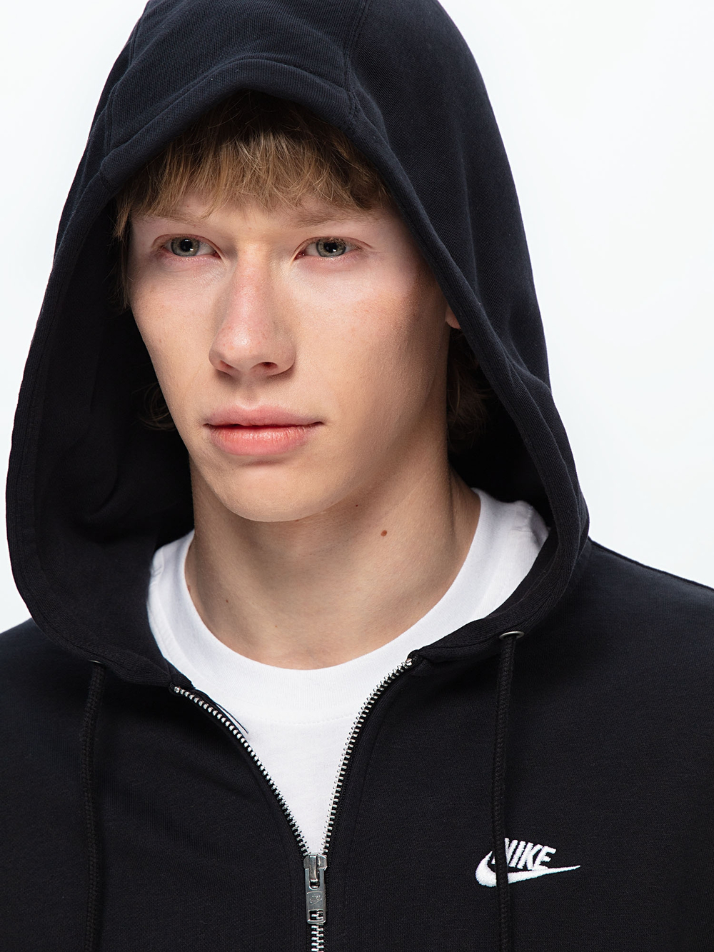 Толстовка мужская NIKE M NK CLUB FT FZ HOODIE