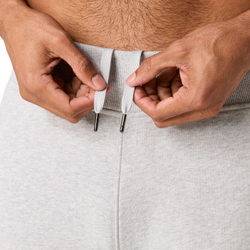 Мужские теннисные штаны Asics Logo - light grey heather