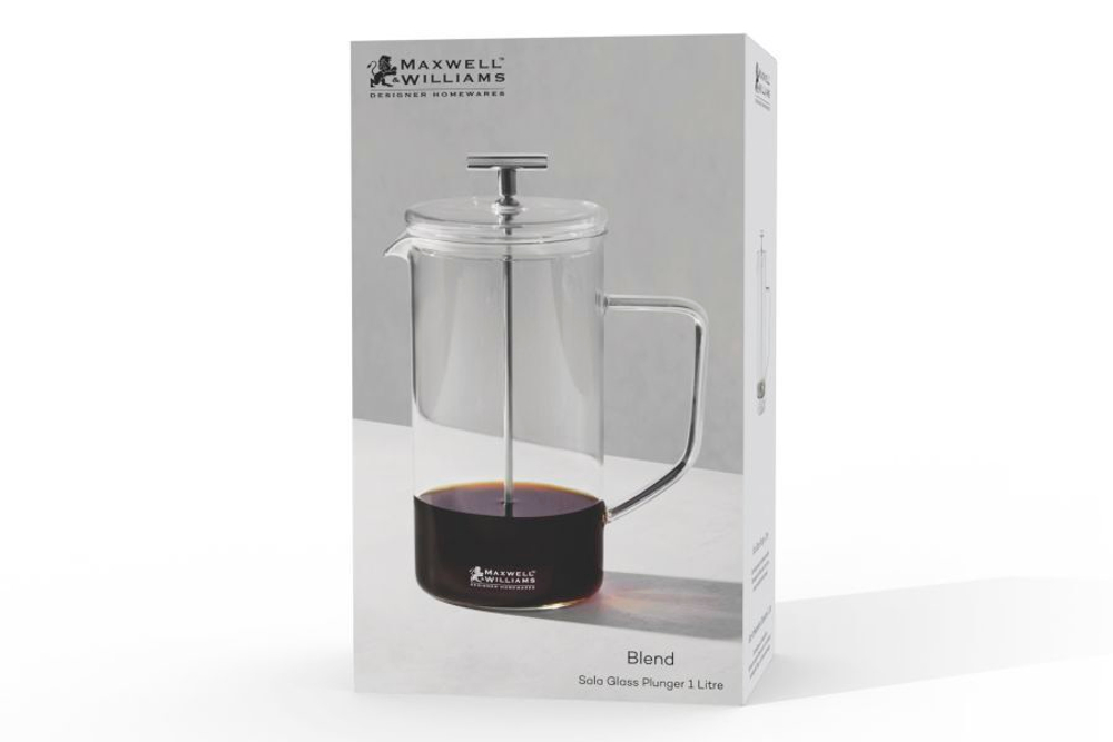 Френч-пресс 1л Maxwell & Williams Blend Sala прозрачный