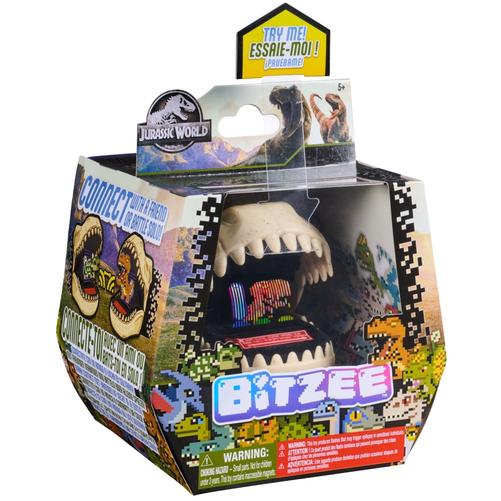 Spin Master - BITZEE Jurassic World Виртуальный ДИНОЗАВР Игрушка цифровая 6074096