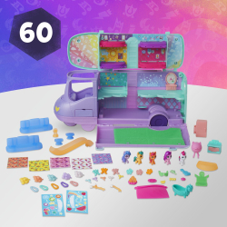 My Little Pony - Мини мир Волшебный автобус пони набор + 5 фигурок F7650 / артикул   F7650  / GTIN 5010994199197