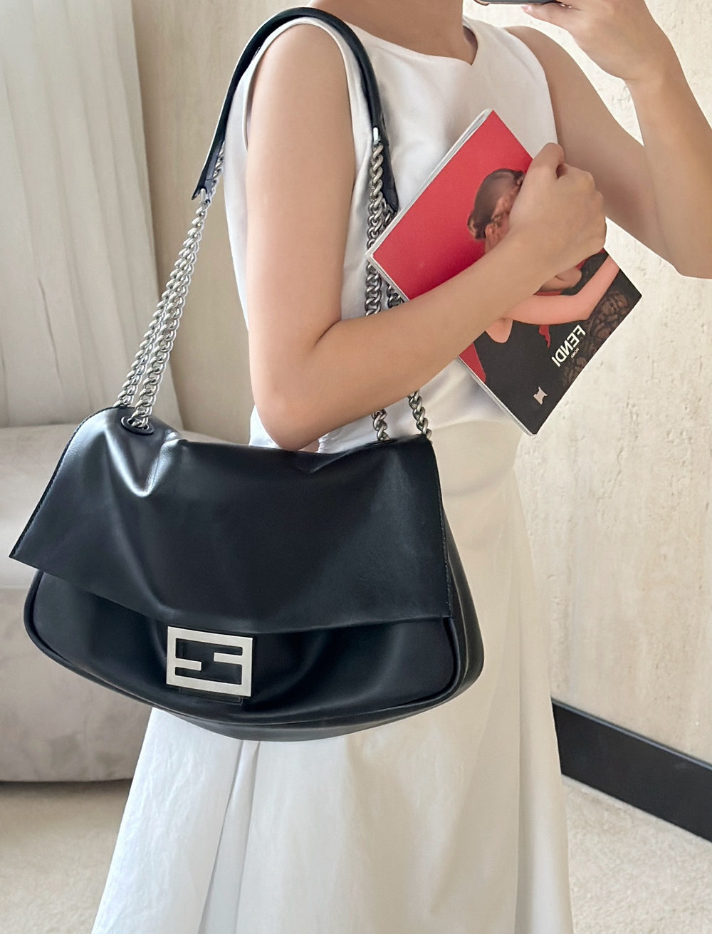 Fendi Baguette Chain Large 39 cm