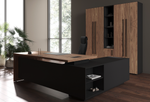 Шкаф комбинированный со стеклом VELION VENEER