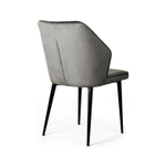 Стул Berg, бархат пепельно-бежевый 25