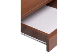 Туалетный столик Клео 3 черный / орех