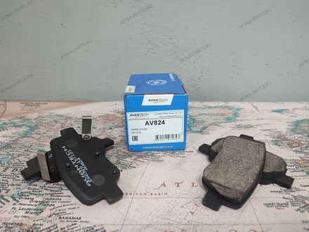 Колодки задние