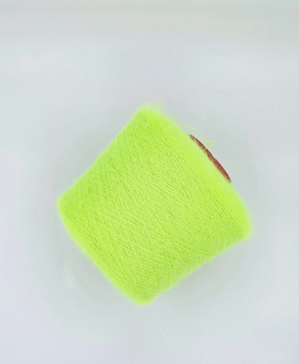 Filcom art. Aurora, кид мохер 70% шелк 30%, 850 м в 100 г, лаймовый абсент