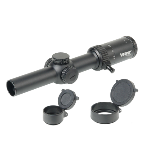 Прицел Veber Wolf 1-4x24 GB FD07 Загонник