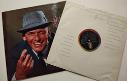 Винтажная виниловая пластинка LP Frank Sinatra With Billy May And His Orchestra Come Dance With Me (UK 1959)