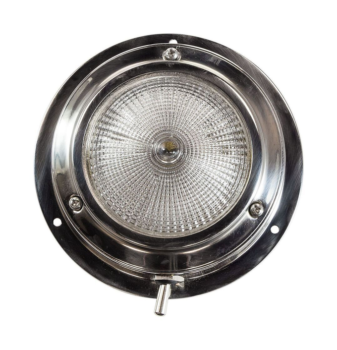 Светильник каютный, одна лампа, 12 В, 10 Вт, D110 мм