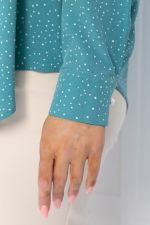 Блуза Вики (изумруд) Б12694-13 LT Collection