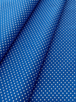 Ткань бязь плательная, рис. "Горох 2 мм", ширина 150 см, арт. 082