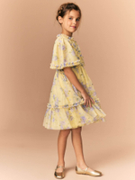 Платье для девочки Next E57-542, Светло-желтый
